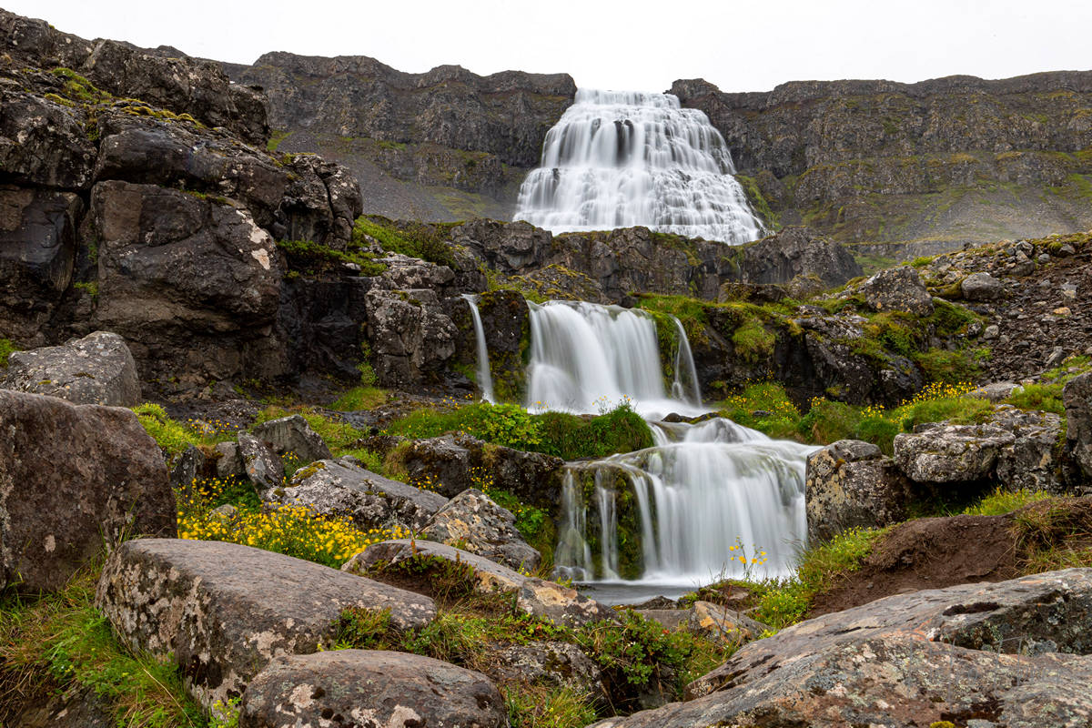 Dynjandi waterfalls