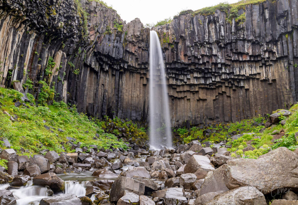 Le cascate di Svartifoss