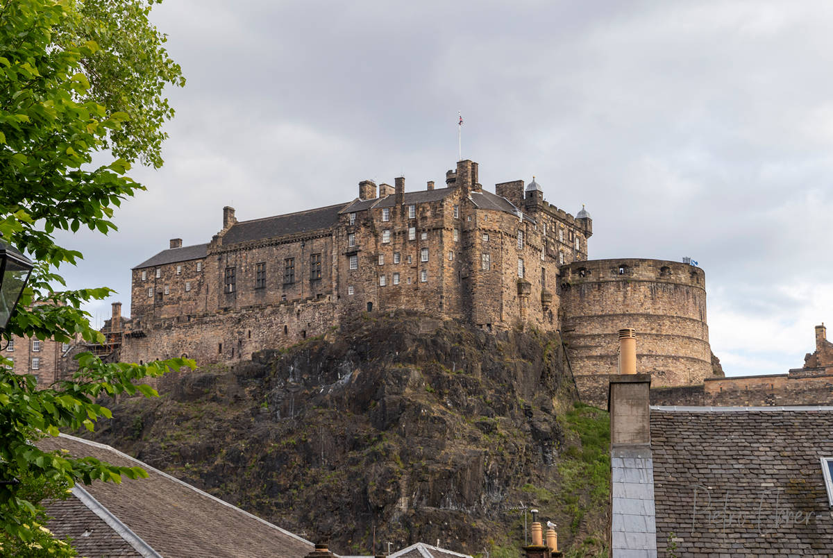 The castle of Edimburgh