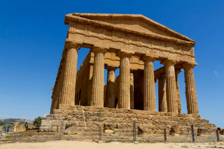The temple of Agrigento