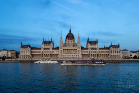 The parliament of Budapest