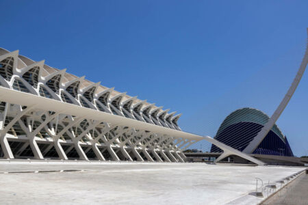 Calatrava city of Art and Science in Valencia