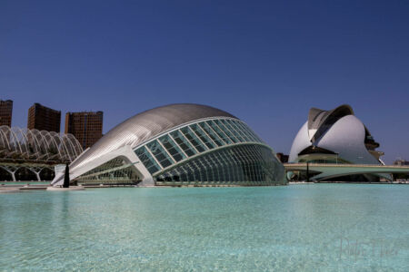 Calatrava city of Art and Science in Valencia