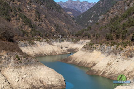 dogana riemersa del lago valvestino