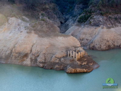 dogana riemersa del lago valvestino