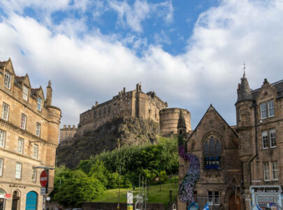 The castle of Edimburgh